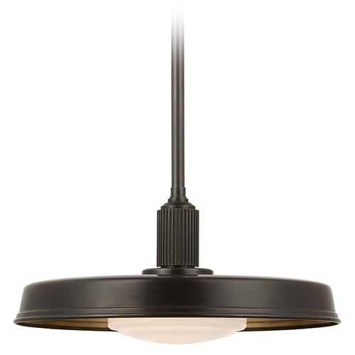 Chapman & Myers Ruhlmann 18-Inch Pendant in Bronze by Visual Comfort Signature