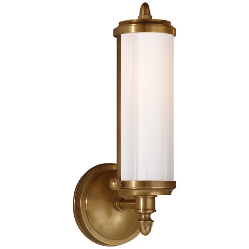 Visual Comfort Signature Collection Thomas OBrien Merchant Sconce in Antique Brass by Visual Comfort Signature TOB2206HABWG