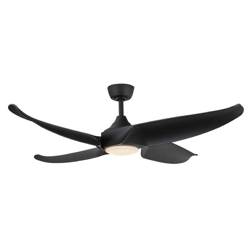 Kuzco Lighting Coronado Matte Black LED Ceiling Fan with Light