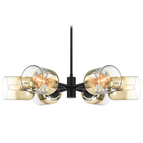Designers Fountain Gatsby Matte Black Chandelier