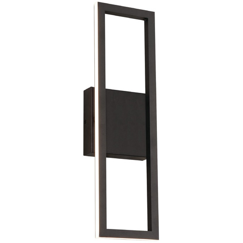 Afx Lighting Cole Black LED Sconce