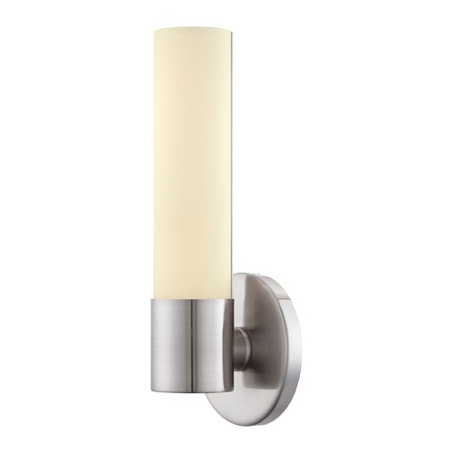 Saber LED Wall Sconce in Brushed Nickel by George Kovacs