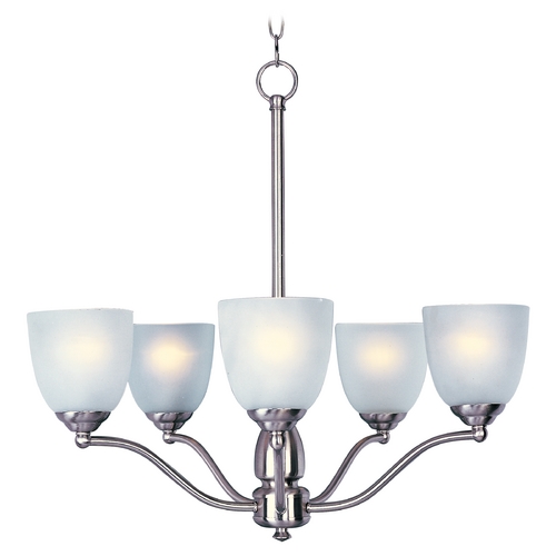 Maxim Lighting Stefan Satin Nickel Chandelier by Maxim Lighting 10065FTSN