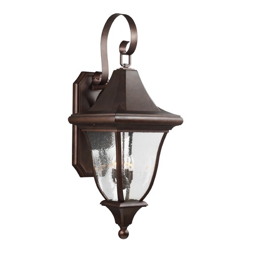 Oakmont 43.63-Inch Outdoor Wall Light in Bronze by Visual Comfort Studio