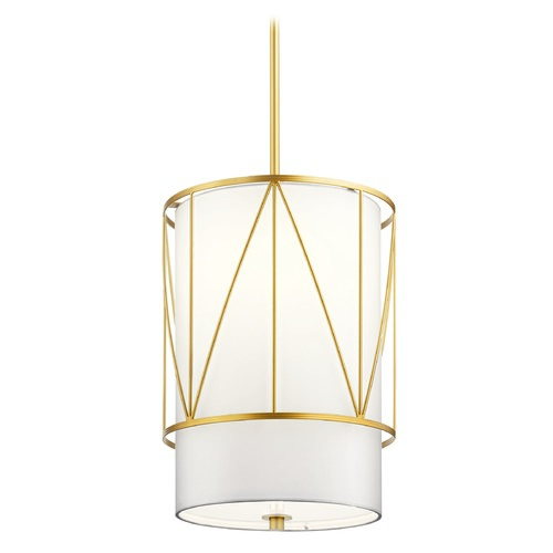 Birkleigh 12-Inch Classic Gold Pendant by Kichler Lighting