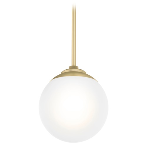 Hepburn Painted Modern Brass Mini Pendant by Hunter Fan Company