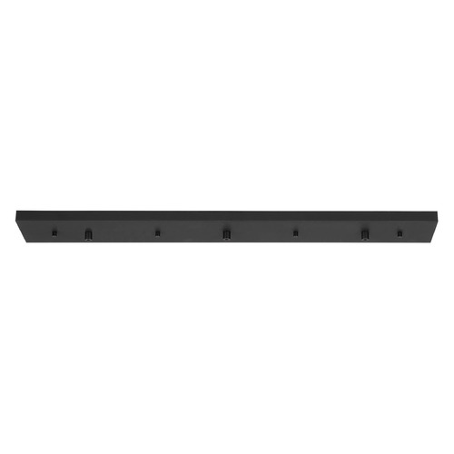 36-Inch Linear Multi-Port Canopy in Midnight Black by Generation Lighting