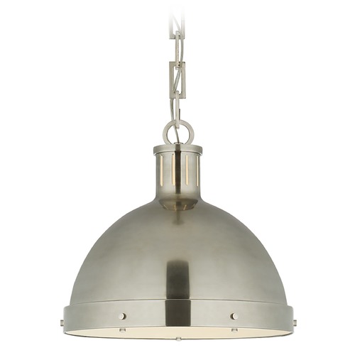 Thomas OBrien Hicks Pendant in Antique Nickel by Visual Comfort Signature