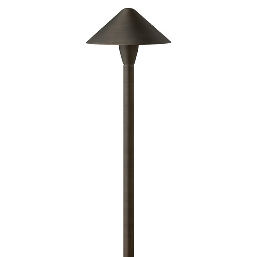Hinkley Hardy Island Brass Satin Black LED Path Light