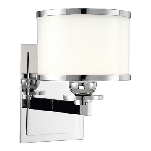 Hudson Valley Lighting Basking Ridge Wall Sconce in Polished Nickel by Hudson Valley Lighting 6101-PN