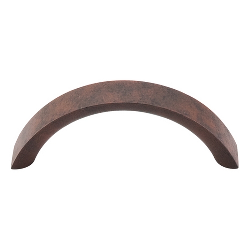 Top Knobs Hardware Modern Cabinet Pull in Patina Rouge Finish M1740