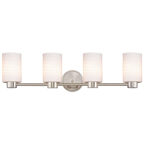 Lighting Aon Fuse Satin Nickel Bathroom Light