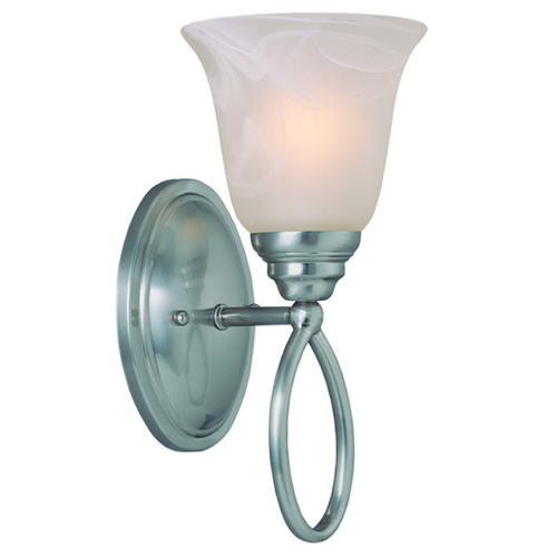 Cordova 12.50-Inch Satin Nickel Wall Sconce by Craftmade Lighting