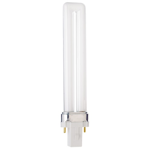 9W G23 Base Compact Fluorescent Bulb 5000K by Satco Lighting