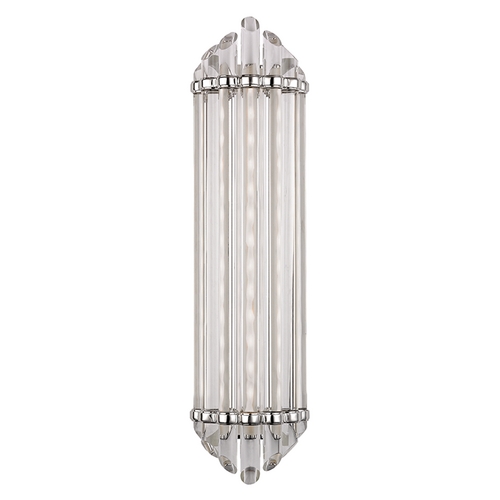 Albion Polished Nickel LED Bathroom Light by Hudson Valley Lighting