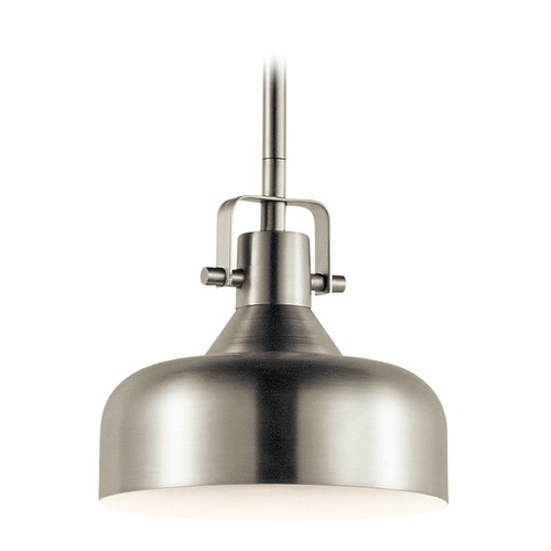 Kichler Lighting 7-Inch LED Mini Pendant in Brushed Nickel by Kichler Lighting 11301NILED