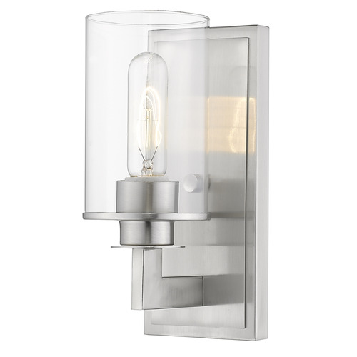 Z-Lite Savannah Brushed Nickel Sconce by Z-Lite 462-1S-BN