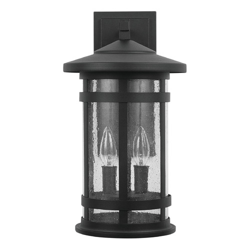 Capital Lighting Mission Hills 16.50-Inch Outdoor Wall in Black by Capital Lighting 935521BK