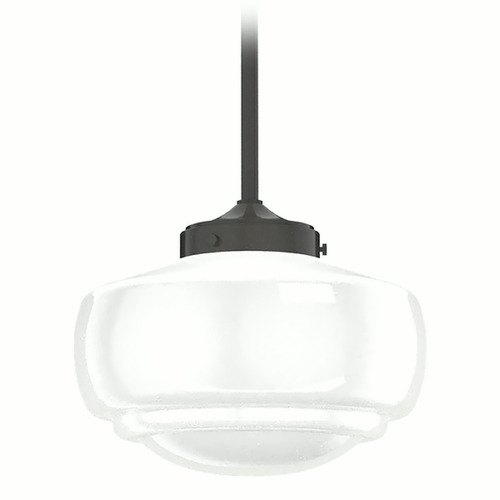 Hunter Fan Company Saddle Creek Noble Bronze Mini-Pendant Light with Mushroom Shade