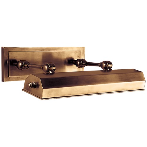 E.F. Chapman Dorchester 18-Inch Art Light in Nickel by Visual Comfort Signature