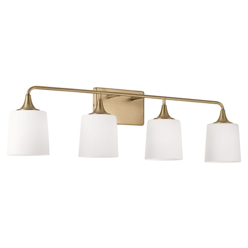 Presley 4-Light Bath Light in Brass by HomePlace by Capital Lighting