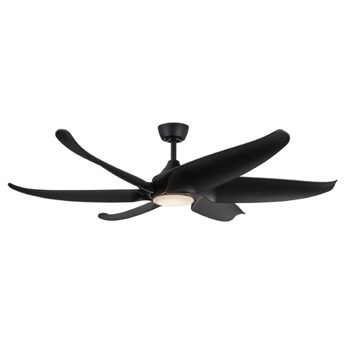 Kuzco Lighting Kuzco Lighting Coronado Matte Black LED Ceiling Fan with Light CF90960-MB