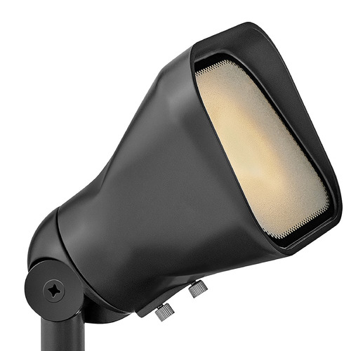 Hinkley Lumacore Hardy Island Brass Satin Black LED Flood - Spot Light