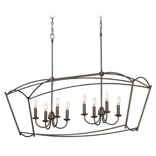 Maxim Lighting Plumette Chestnut Bronze Island Light