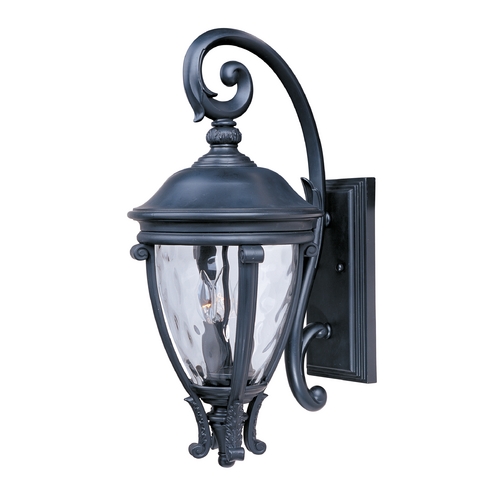 Camden VX Black Outdoor Wall Light by Maxim Lighting