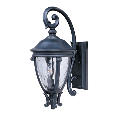 Maxim Lighting Camden VX Black Outdoor Wall Light by Maxim Lighting 41425WGBK