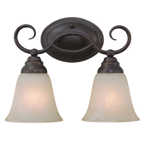 Cordova 13.63-Inch Old Bronze Bath Light by Craftmade Lighting