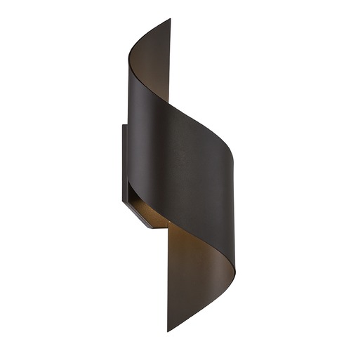Modern Forms by WAC Lighting Helix 16.88-Inch LED Outdoor Wall Light by Modern Forms WS-W34517-BZ