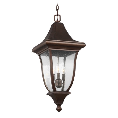 Visual Comfort Studio Collection Oakmont 28.25-Inch Outdoor Lantern in Bronze by Visual Comfort Studio OL13109PTBZ