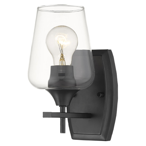 Z-Lite Joliet Matte Black Sconce by Z-Lite 473-1S-MB