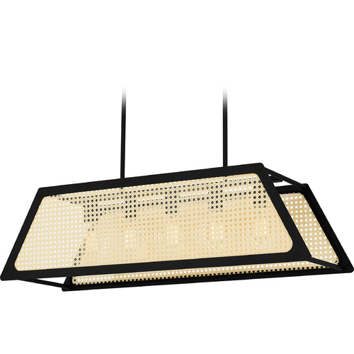 Quoizel Lighting Syrah 36-Inch Linear Light in Matte Black by Quoizel Lighting SYA536MBK