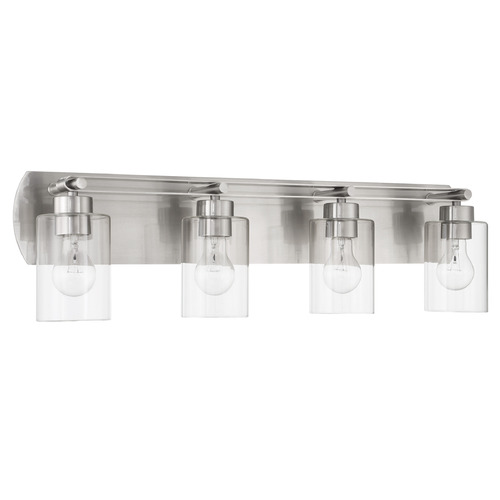 Craftmade Lighting Hendrix Brushed Polished Nickel Bathroom Light