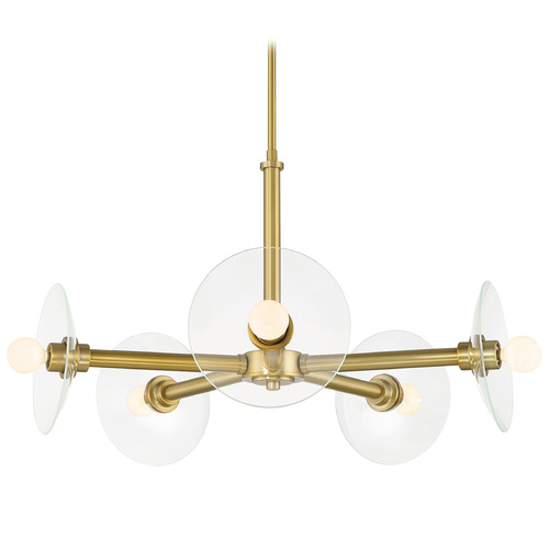 Designers Fountain Litto Brushed Gold Chandelier