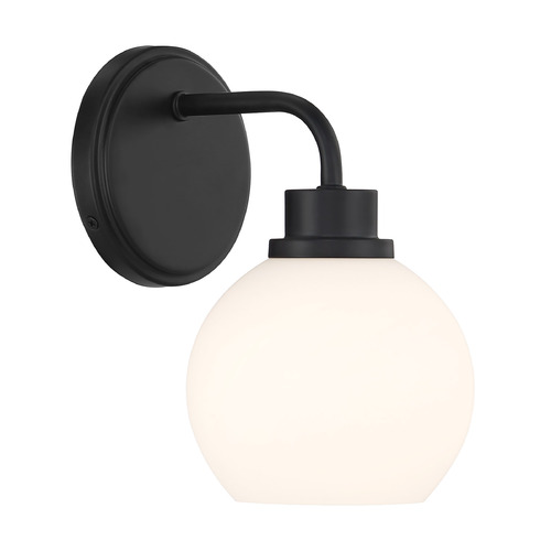 Meridian Matte Black Sconce