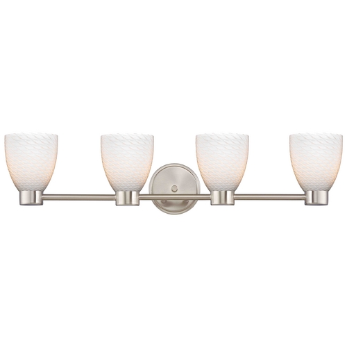 Lighting Aon Fuse Satin Nickel Bathroom Light