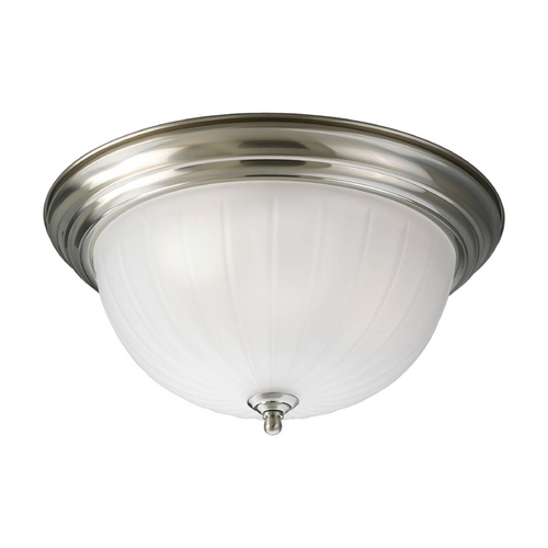 15.25-Inch Flush Mount in Brushed Nickel by Progress Lighting