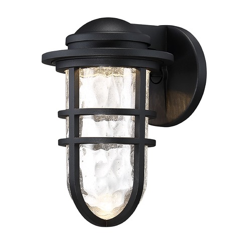 Steampunk Black LED Outdoor Wall Light by WAC Lighting