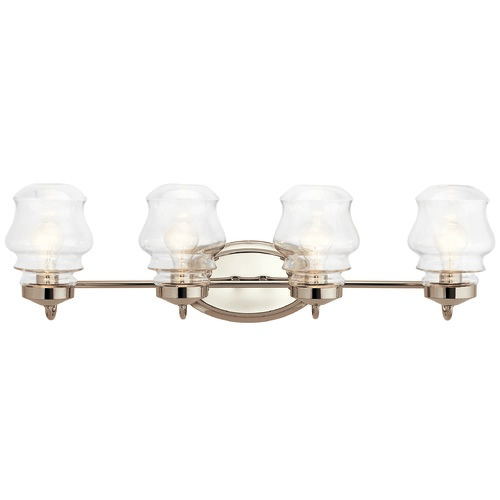 Kichler Lighting Janiel 33.25-Inch Polished Nickel Vanity Light by Kichler Lighting 55040PN