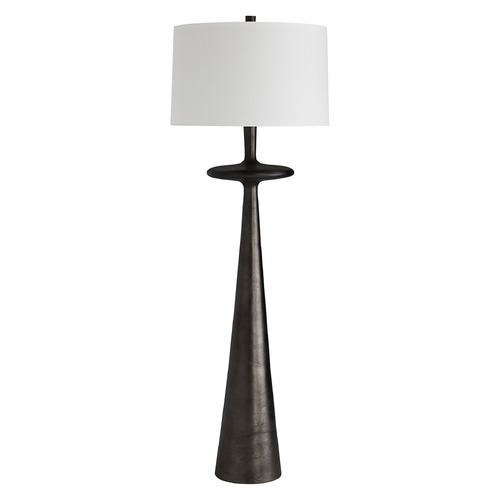 Putney 68-Inch Floor Lamp in Antiqued Aluminum by Arteriors Home