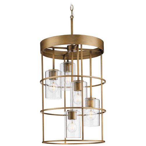 Progress Lighting Progress Lighting Safford 1-Light Brushed Nickel Mini Pendant P500402-196