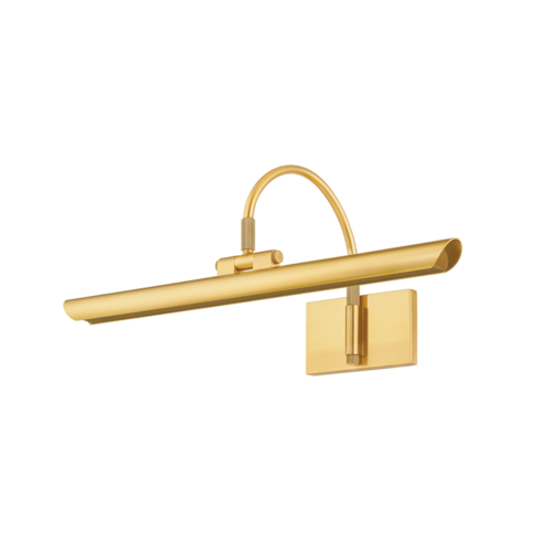 Elowen 17.50-Inch LED Picture Light in Brass by Mitzi by Hudson Valley