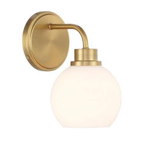 Meridian Natural Brass Sconce