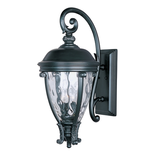 Camden VX Black Outdoor Wall Light by Maxim Lighting