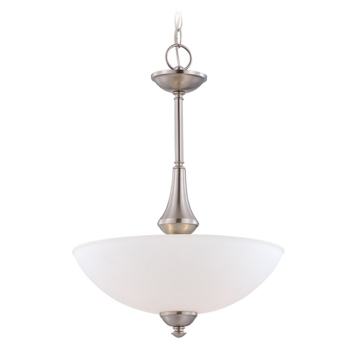 Pendant in Brushed Nickel by Nuvo Lighting