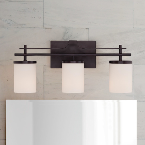 Colton 20.50-Inch Bath Light in English Bronze by Savoy House