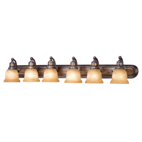 Vaxcel Lighting Lasalle Parisian Bronze Bathroom Light by Vaxcel Lighting LS-VLD106PZ